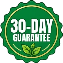 30-day money-back guarantee seal
